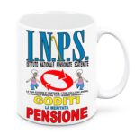 Tazza Pensione I.N.P.S. UOMO-DONNA