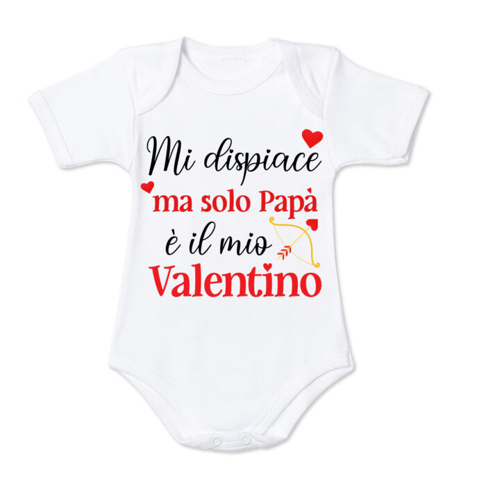 Body neonato San Valentino